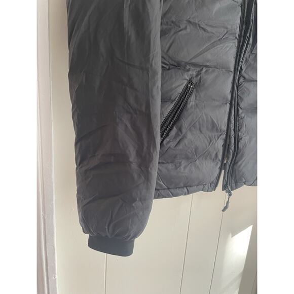 Canada Goose Lodge Down-filled Lite Packable Winter Jacket - Black Sz S/P - Flaw - Picture 9 of 15